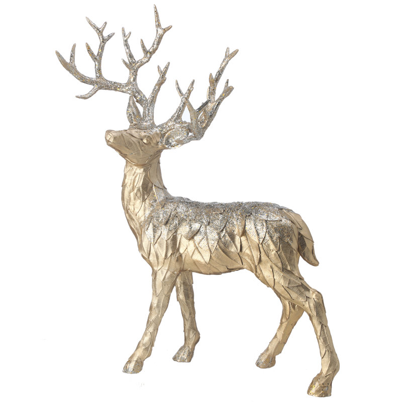 Cerf feuille de champagne 22 po