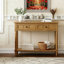 Console de style traditionnel avec deux tiroirs-61428460