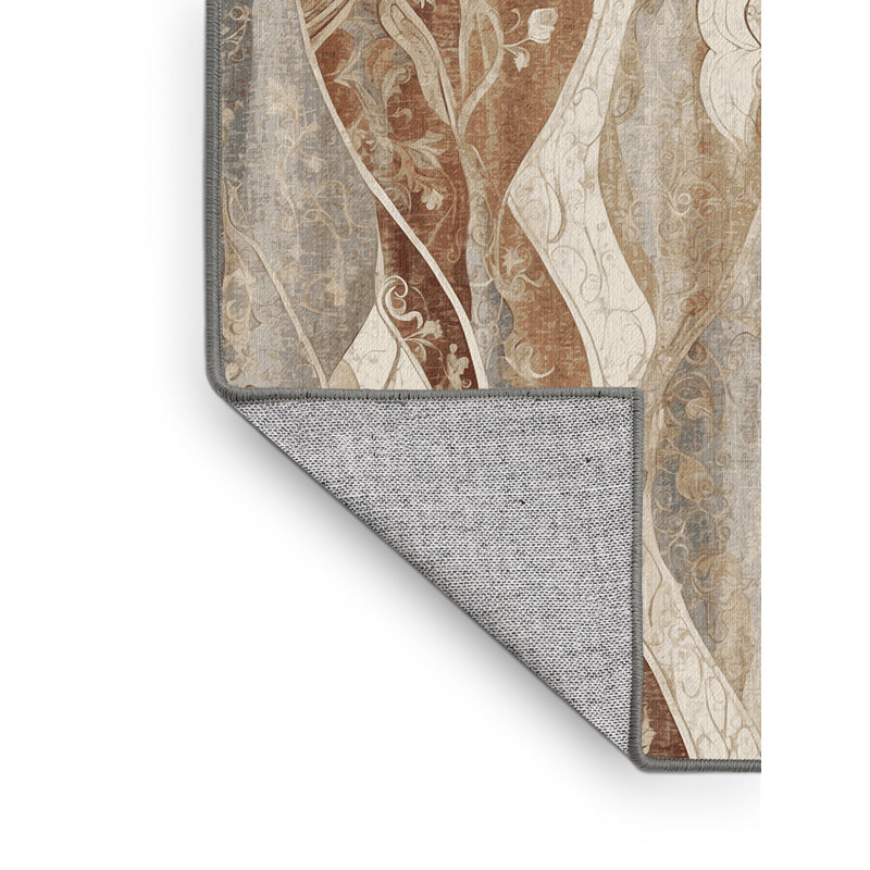 Velvet Layers Rug, Round 8'