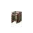 Nesting Tables With Glass Top Cocoa