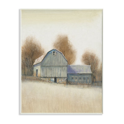 " Vintage Farm Barn Stable Neutral Autumn Tones " by Timothy O' Toole