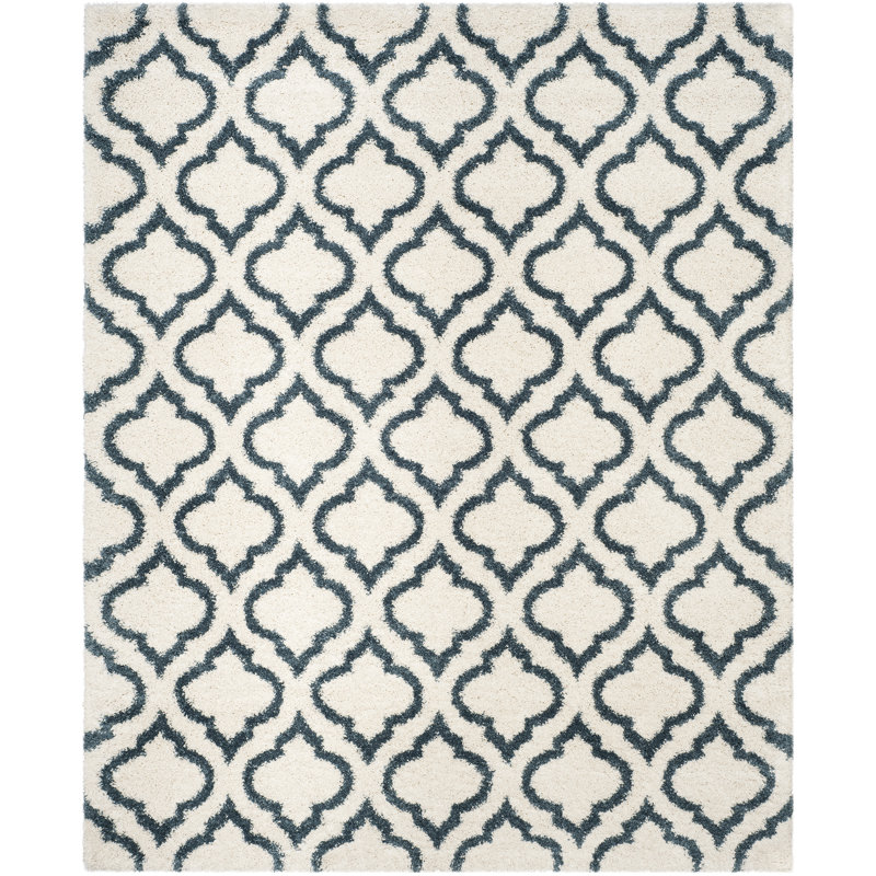 Tapis à poils longs Darrold Hudson, Rectangle 5 pi x 7 pi