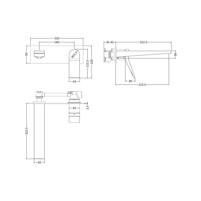 Soar Mono Basin Mixer