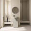  Lavabo de salle de bain sur pied 15,9 po-114766006
