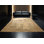Tapis beige lavable à la machine à motif citadin rétro de style rétro de la Citadelle d'Amman Paitlyn