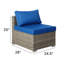Ensemble de canapé modulaire d'extérieur 2 pièces 2 pièces-114796999-114796998