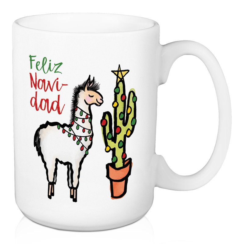 Tasse à café Danil Feliz Navidad Llama
