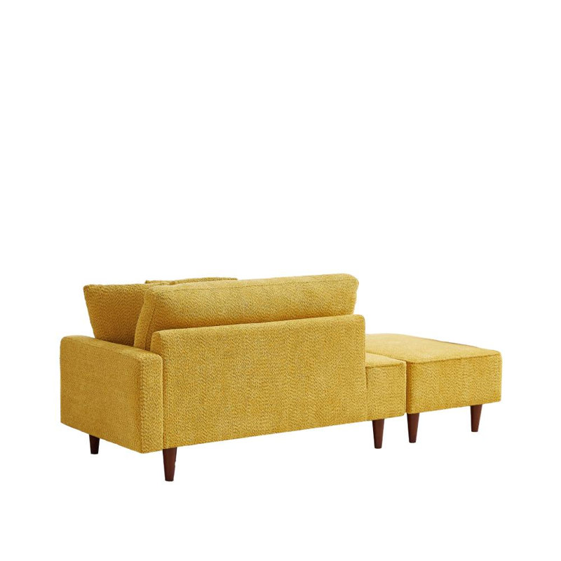 Méridienne d'intérieur, Jaune