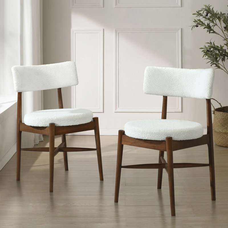 Chaises de salle à manger de style Mid-Century moderne (MP2 / carton), Brun