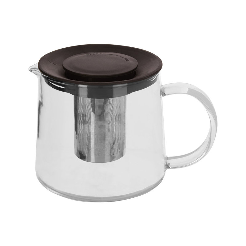 Symple Stuff Hovsep 1000ml Glass Solid Colour Teapot
