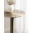 Modern Metal Pedestal Round Side Table-119048305
