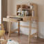 Solid Wood Study Desk With Storage