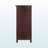 Irmela Brown 5-Pc Storage Shelf with 4 Foldable Fabric Baskets, 29.82" H X 27.91" W X 12.84" D