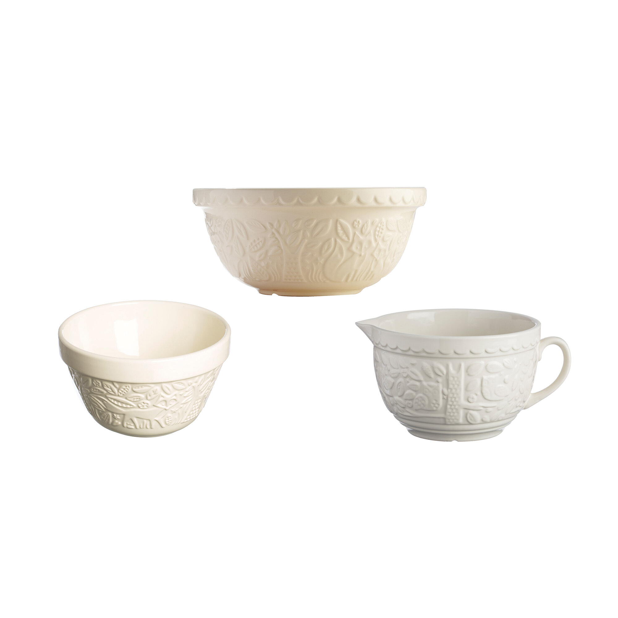 Mason Cash In The Forest Mixing Bowls, 3 Sizes, 3 Colors on Food52