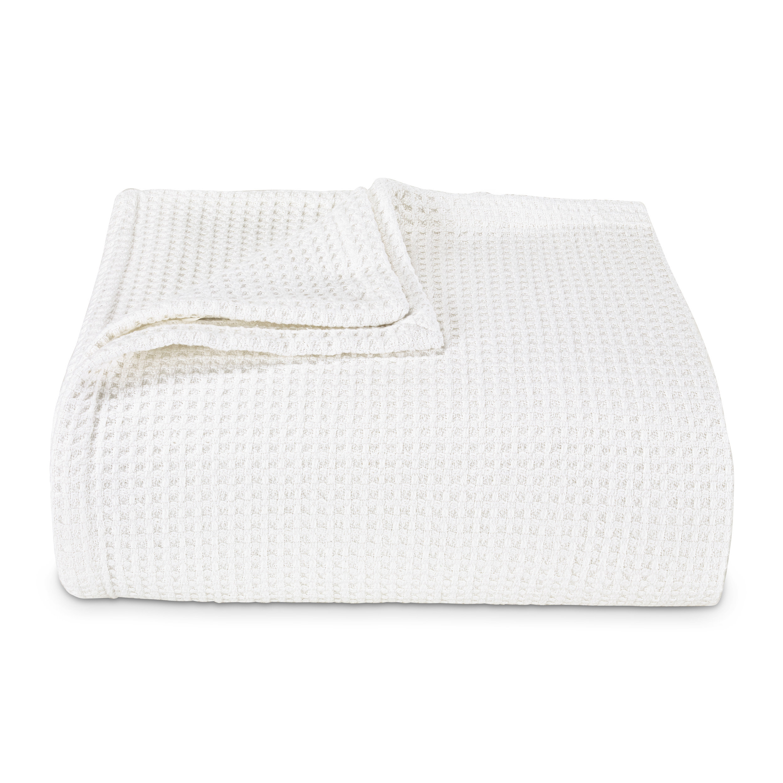 Vera Wang Waffleweave 100% Cotton Blanket & Reviews | Perigold