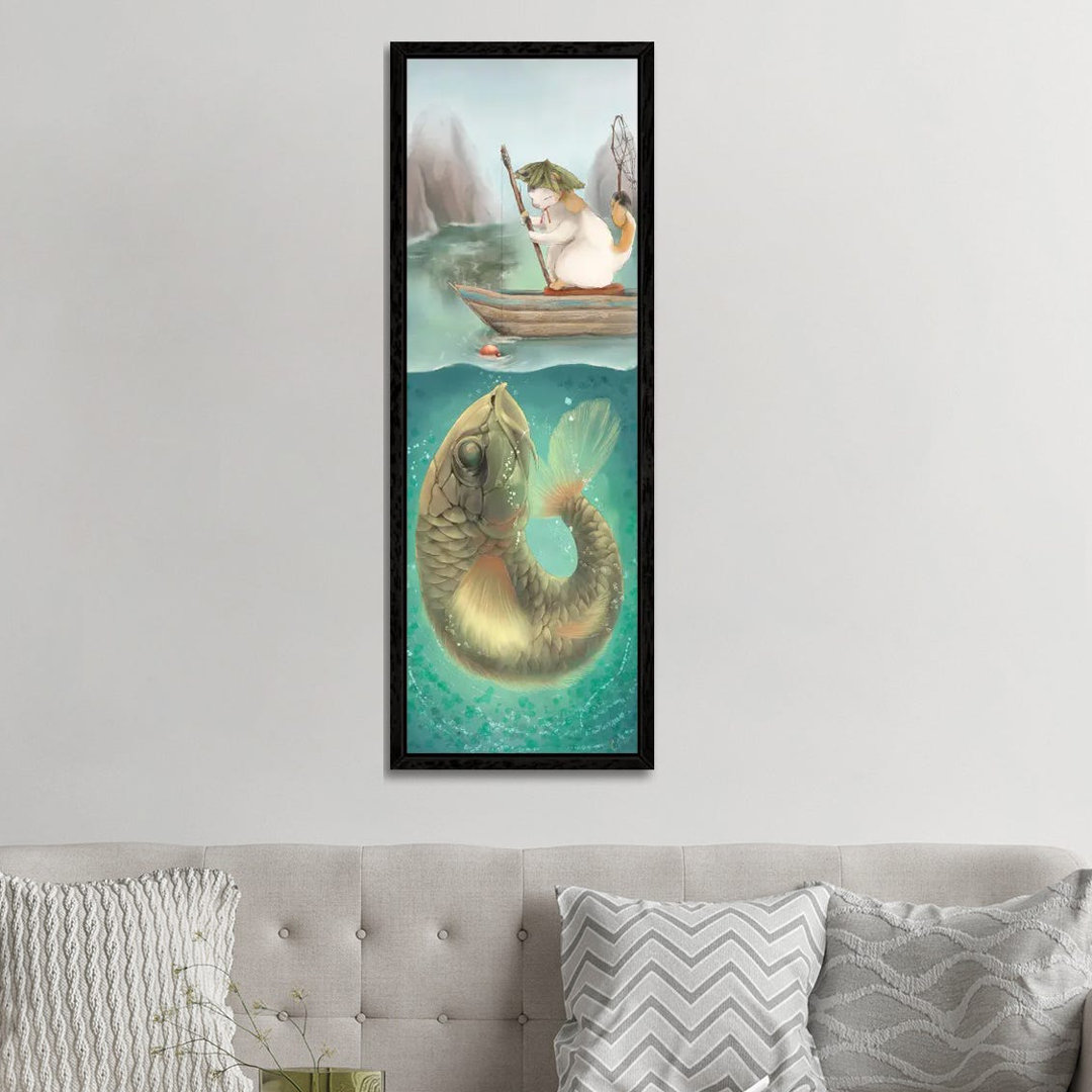 Be Careful What You Fish For - Painting on Canvas