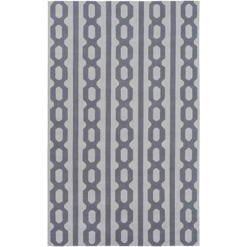 Bobby Wool Geometric Indoor Rug, Runner 2'6" x 8'
