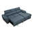 Polyester bleu est en rupture de stock