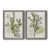 Toile avec cadre gris