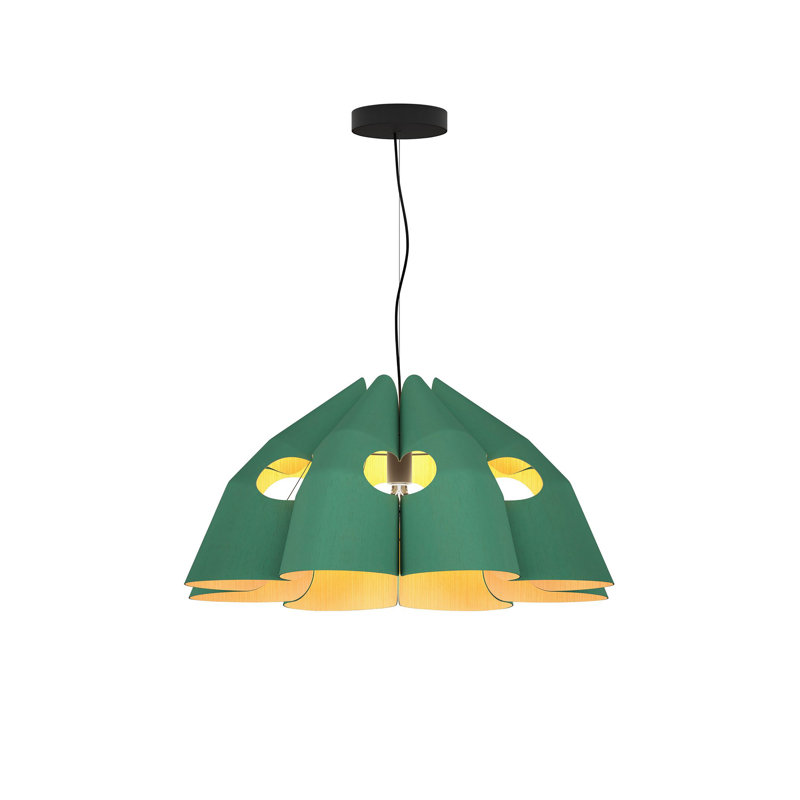  Luminaire suspendu 1 lumière Empire, Essence légère