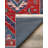 Martwon Collection Digital Print Cotton-Polyester Red Navy Rug-1957113032