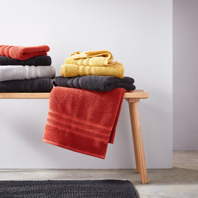 Zero Twist Bath Sheet Set, Terracotta