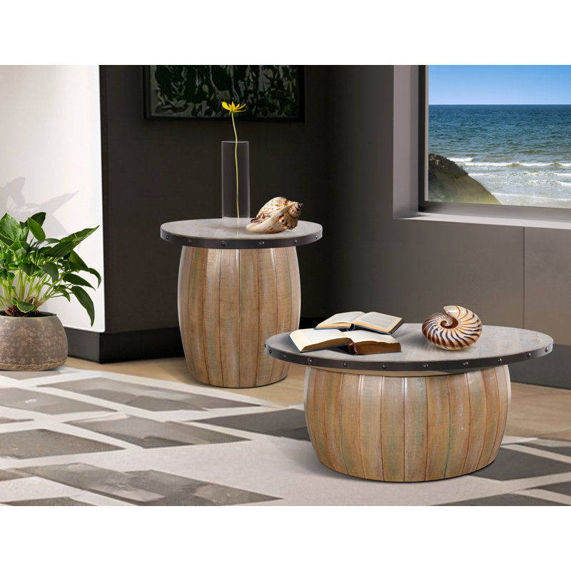 Table de bout en bois massif Chantrelle