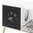 Sam's Pets Convertible 22" Black and White Cat Condo End Table