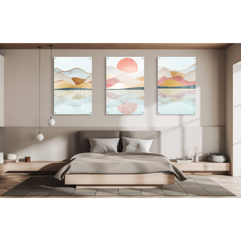 Nature - ensemble de 3 reproductions sans cadre