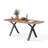 71in Oval Pedestal Dining Table for 6-8 People, Modern Wood Dininer Table for Dining Room, Kitchen, Living Room Mesas de Comedor, Easy Clean