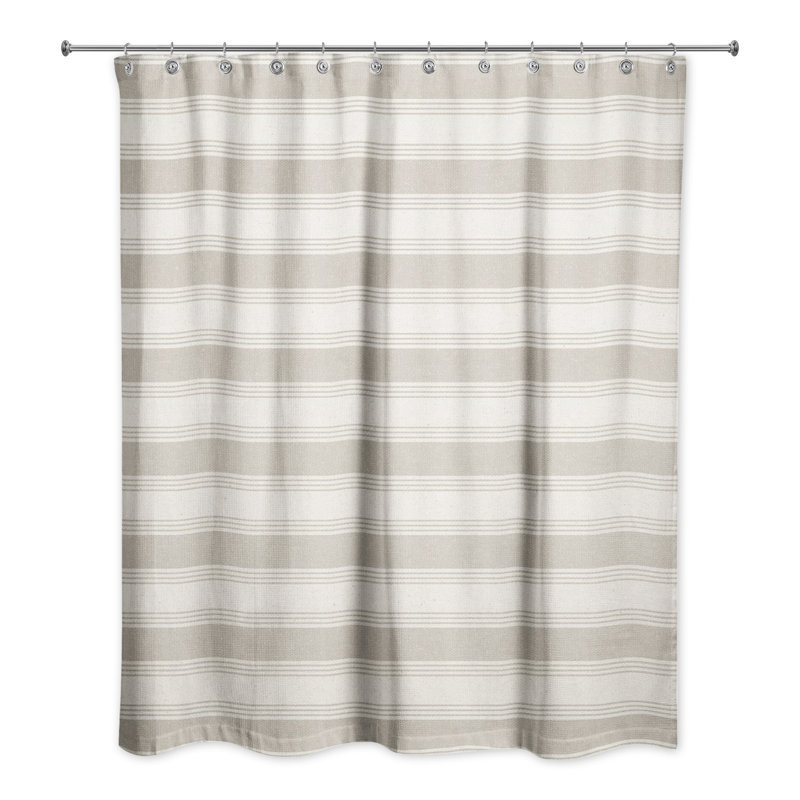 Rideau de douche Armaghan, Taupe