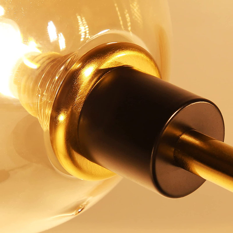 Felecia Semi Flush Mount, Gold