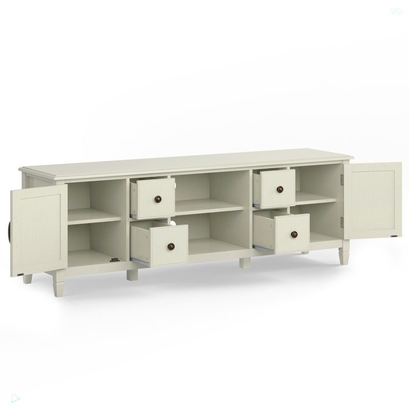 Meuble télé Connaught, Blanc