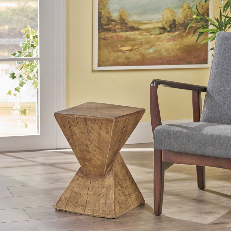 Table d'appoint moderne - table de bout élégante, Naturel