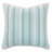 Laguna Embroidered Cotton Blend Reversible Throw Pillow