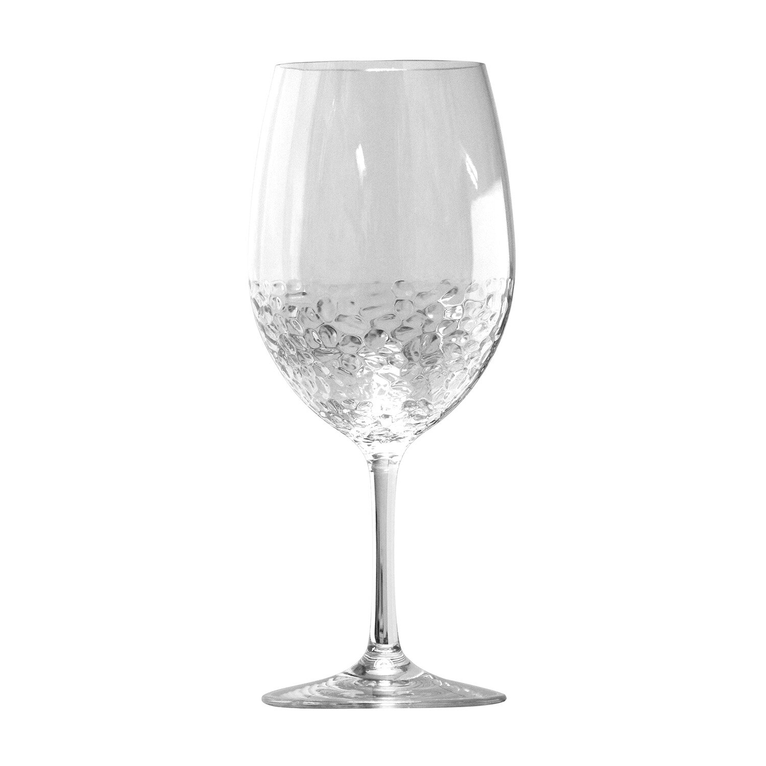 No Spill Wine Glass (Set of 2), Crystal Clear Unbreakable Tritan Plastic,  BPA Fr