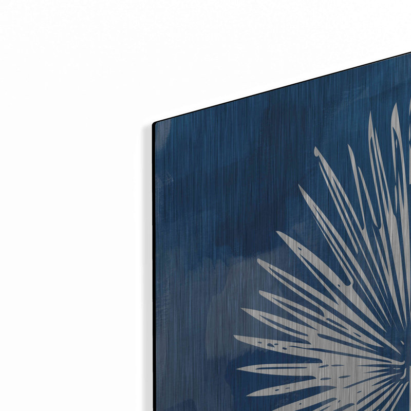 «Painted Sky Palm Leaf» par Linda Woods, H 24 po x l 24 po