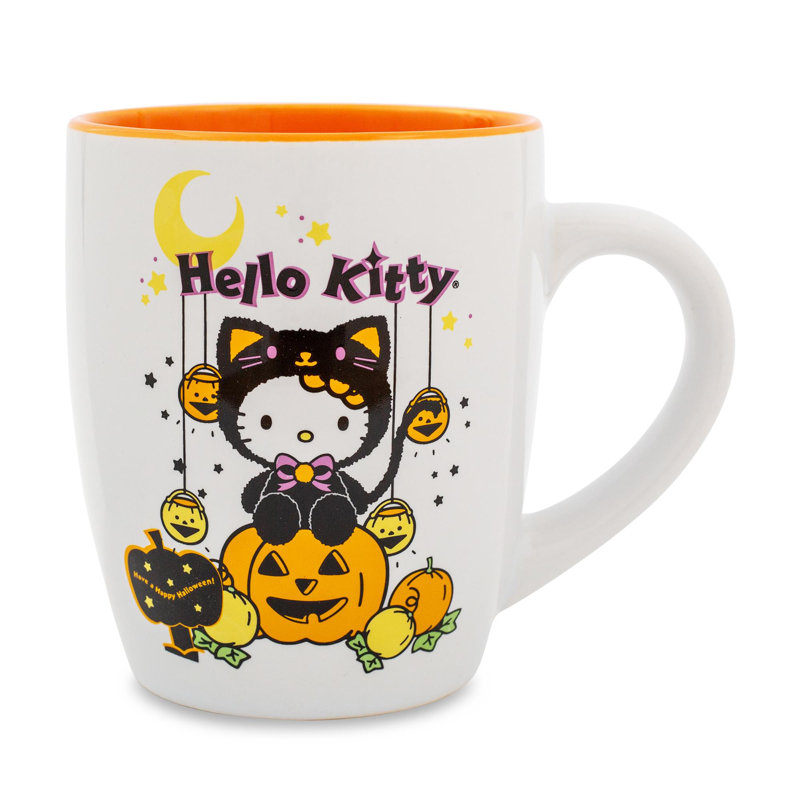 Grande tasse à latte en céramique Sanello Hello Kitty Peut contenir 25 onces