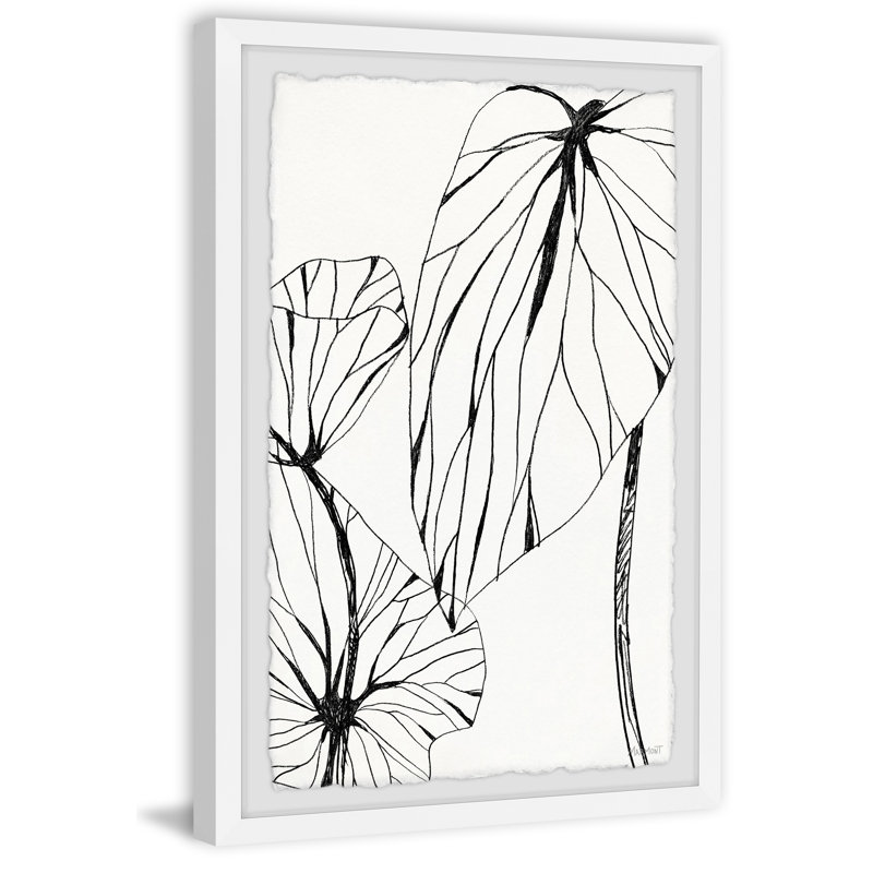 Linear Tropics II by Marmont Hill - Single Picture Frame Painting, 41cm H x 61cm W