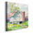 Spring Silo - Wrapped Canvas Print-1425003000