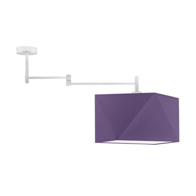 Demarie Fabric Semi Flush Mount