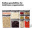 Steel 12 Container Food Storage Set