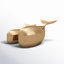 Lychee Set of 2 Moby Sculptures-1453857809