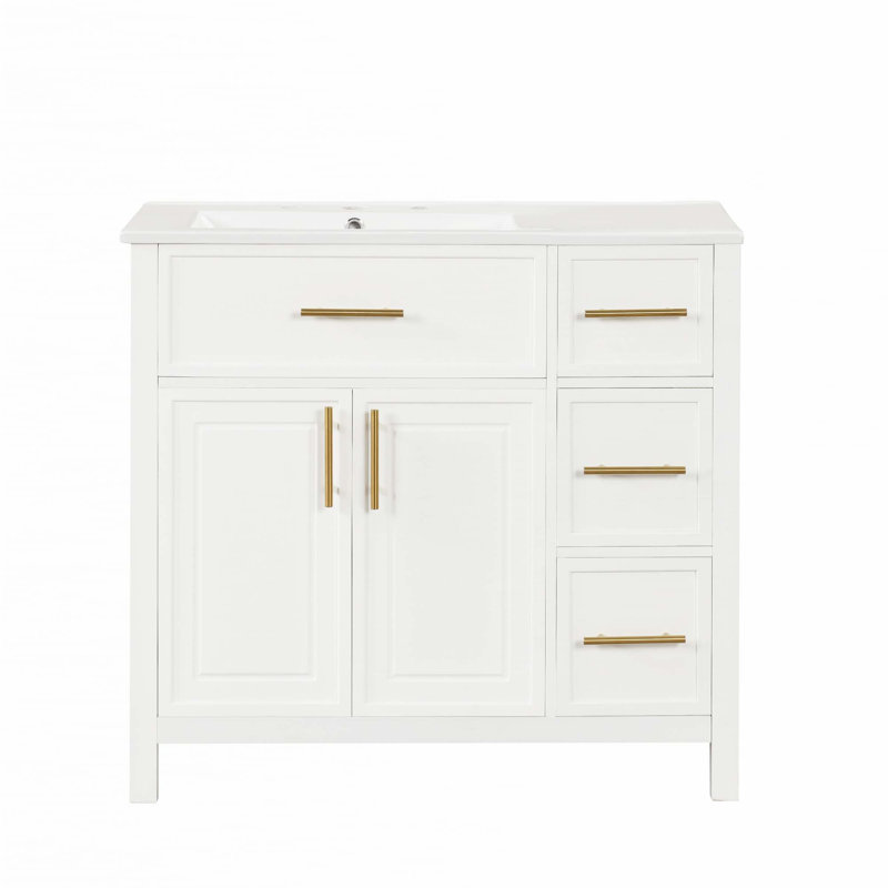 Meuble-lavabo 36 po avec comptoir d'évier