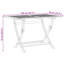 5 Piece Garden Dining Set Fabric And Solid Wood-1463289123