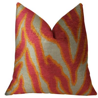 Fuchsia Fire Handmade Luxury Pillow