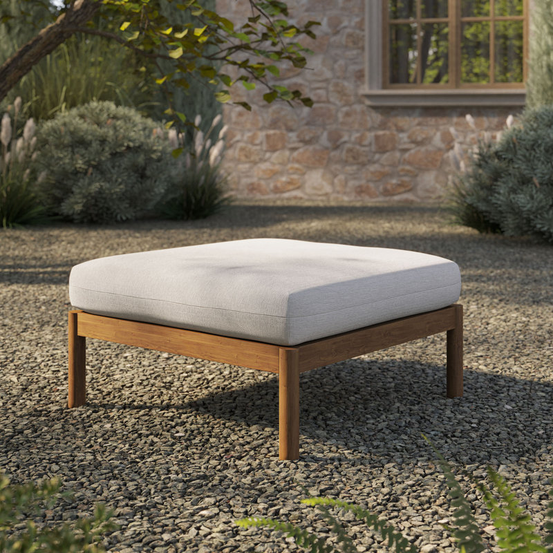 Repose-pieds Eleni, Brown, Light Beige