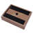 19"x15" Rose Gold Bathroom Sink - Keeps Clean With Nano Surface Stainless Steel Tidy