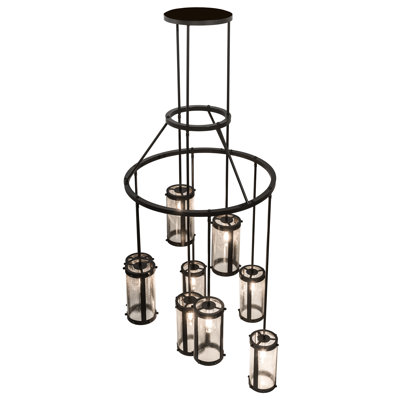 Ananya 9 - Light Dimmable Cylinder Chandelier