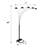 84"H 5-Head Cap Style Floor Lamp (1Pc/Ctn) (2.24/33.97)-118635835-118635832
